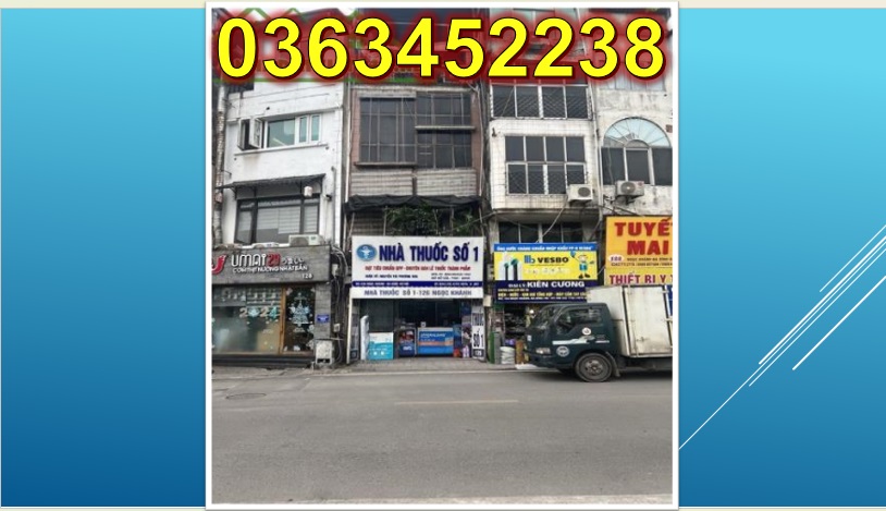 💥Chính chủ cho thuê nhà/cửa hàng giá hợp lý tại 126 mặt phố Ngọc Khánh, P.Giảng Võ, Ba Đình; - Ảnh chính